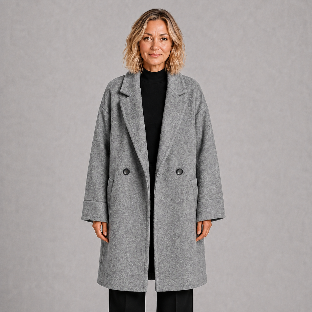 Oversized Double Breasted Coat