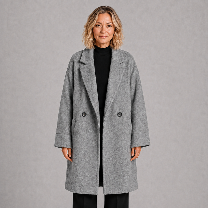 Oversized Double Breasted Coat