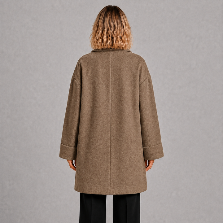 Oversized Double Breasted Coat