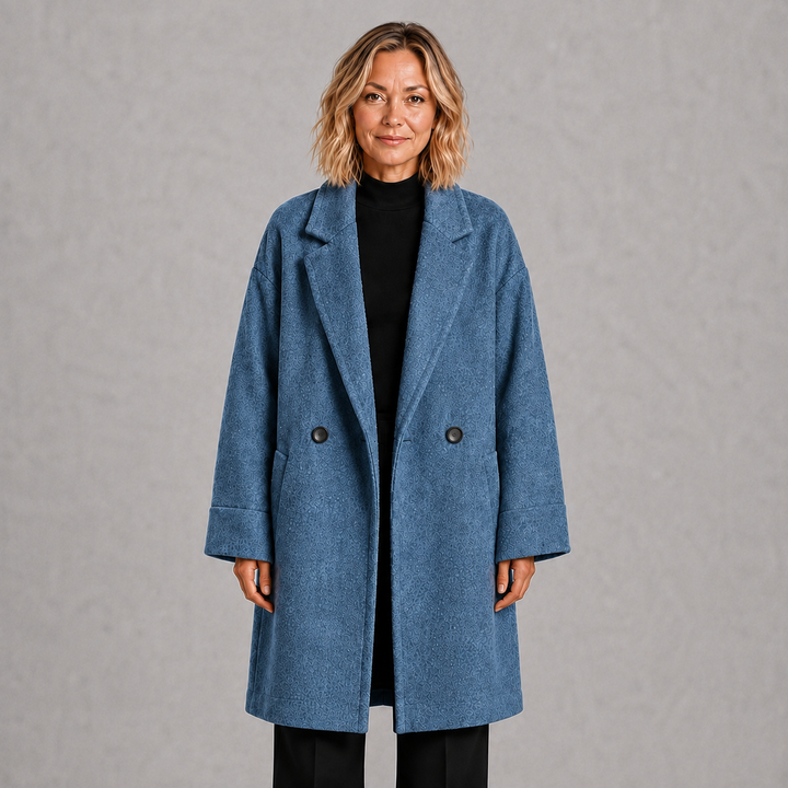 Oversized Double Breasted Coat