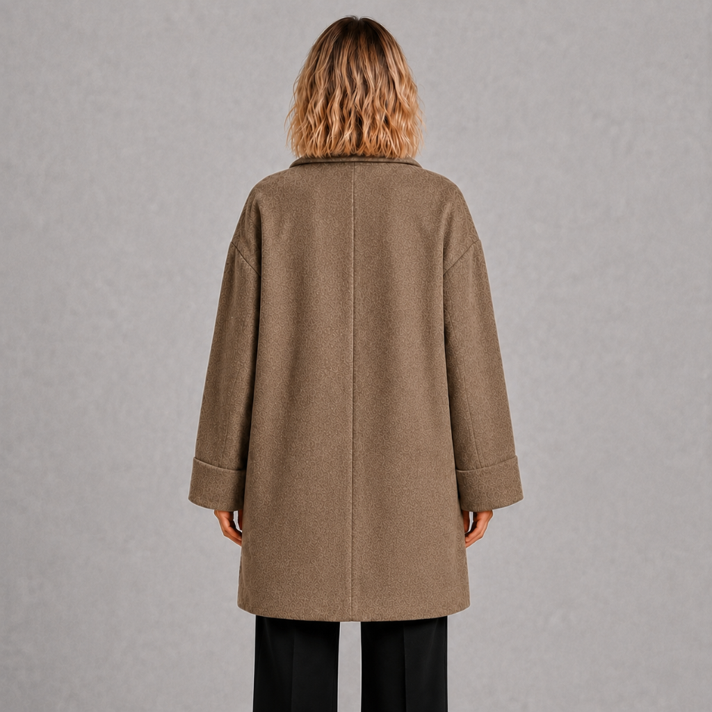 Oversized Double Breasted Coat